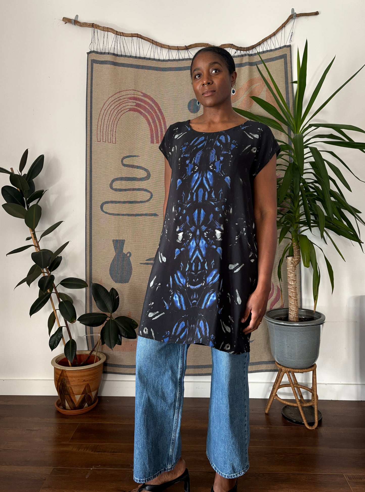 Decjuba silk dress, 10-12