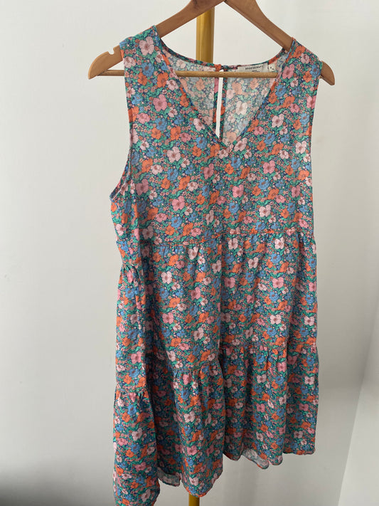 Sportscraft x Liberty linen dress, size 10
