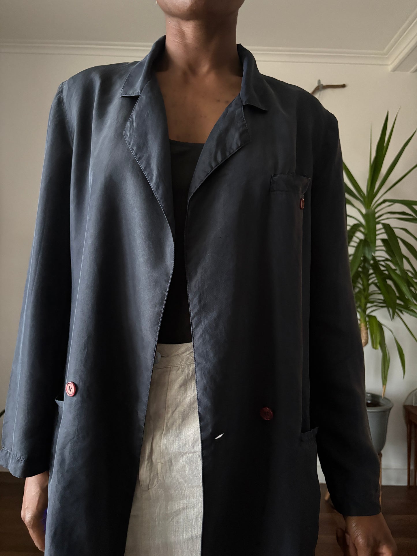 Silk jacket, 8-14 DODF