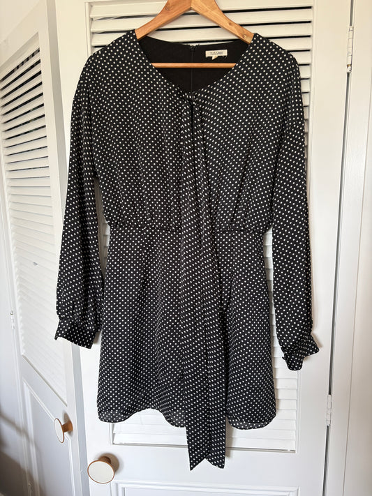 Tussah spotted dress, 10