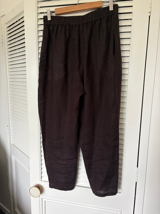Zara linen pants, 10