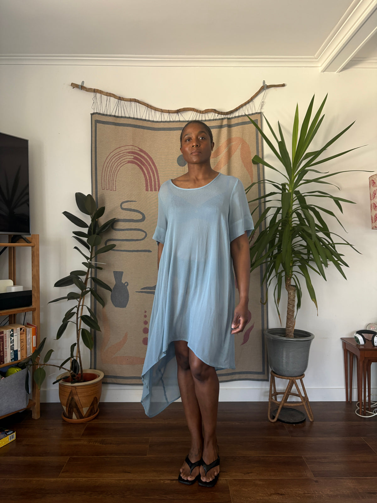 Viscose dress, 10-18