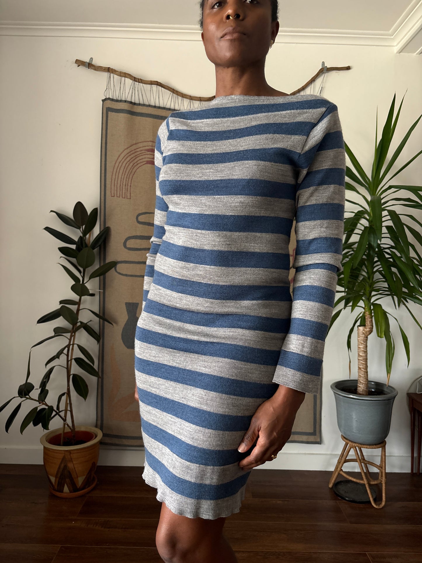 Kilt merino dress, 8-10