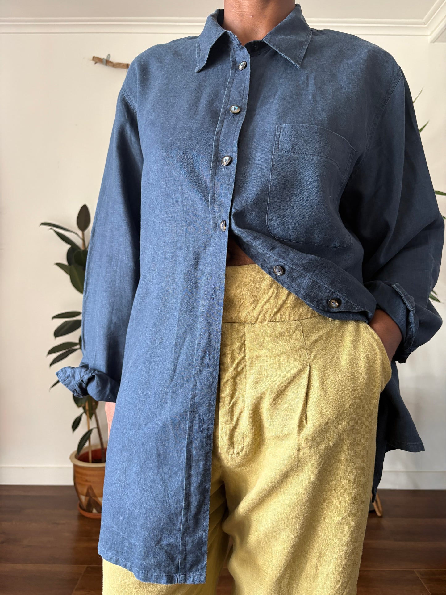 Maggie linen shirt, 10-16