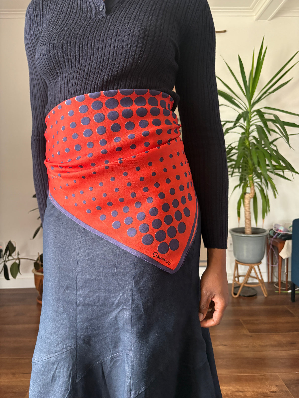 Graemor silk scarf