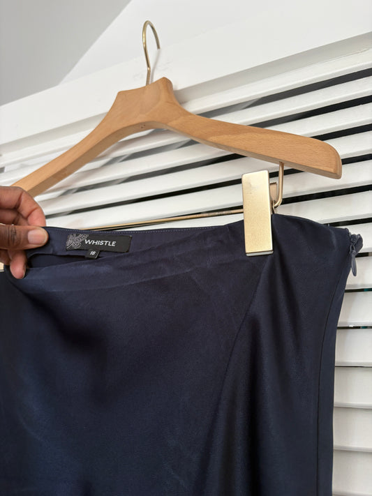 Whistles viscose skirt, 16