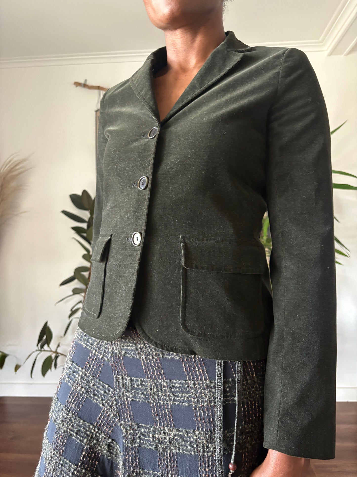 Theory ribbed jacket, 8-10