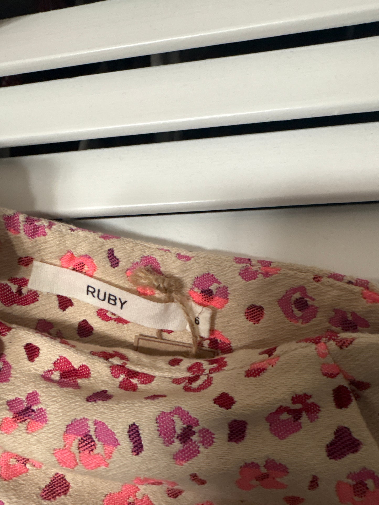 Ruby thick embroidered skirt, 6