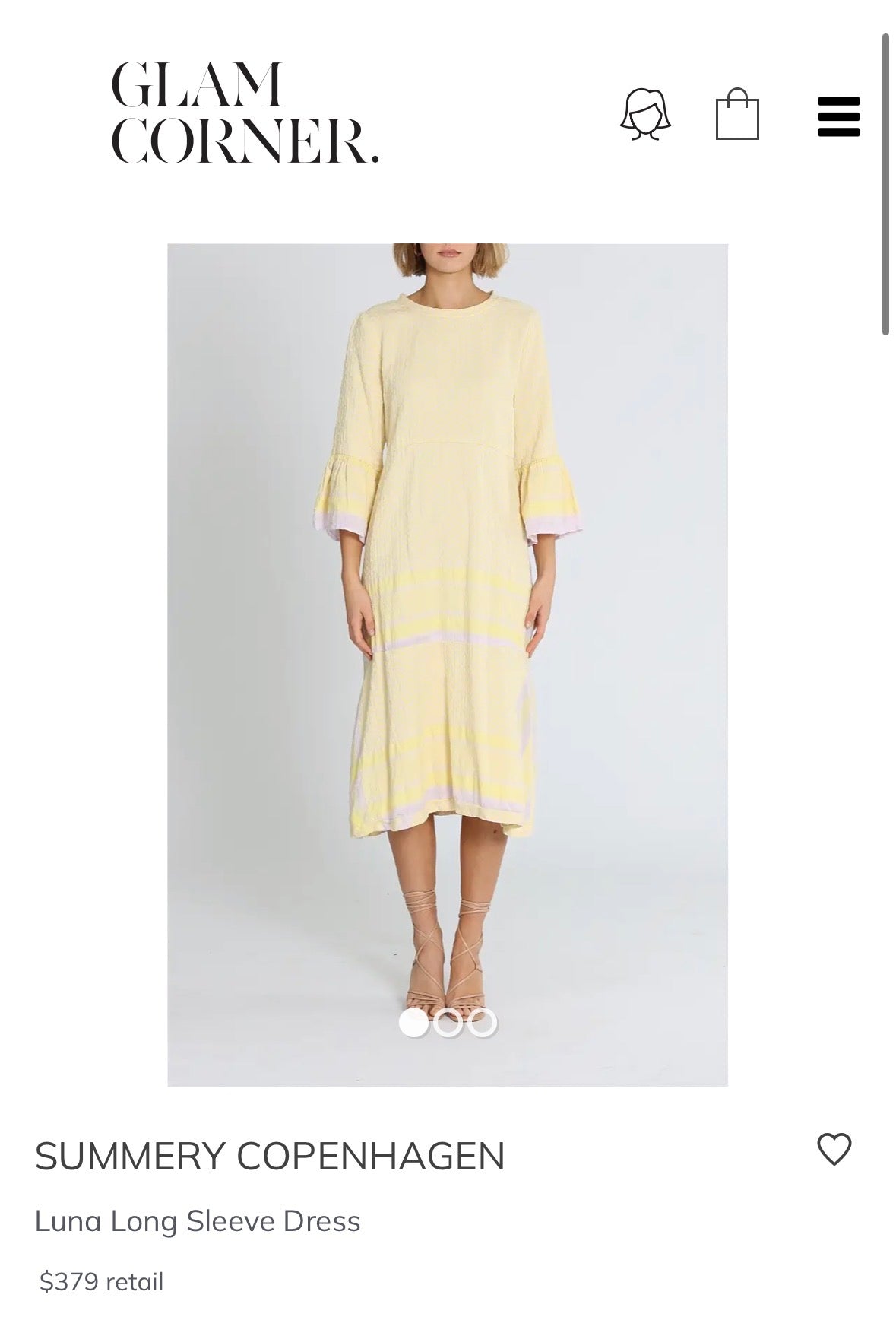 Summery Copenhagen dress, 8-10