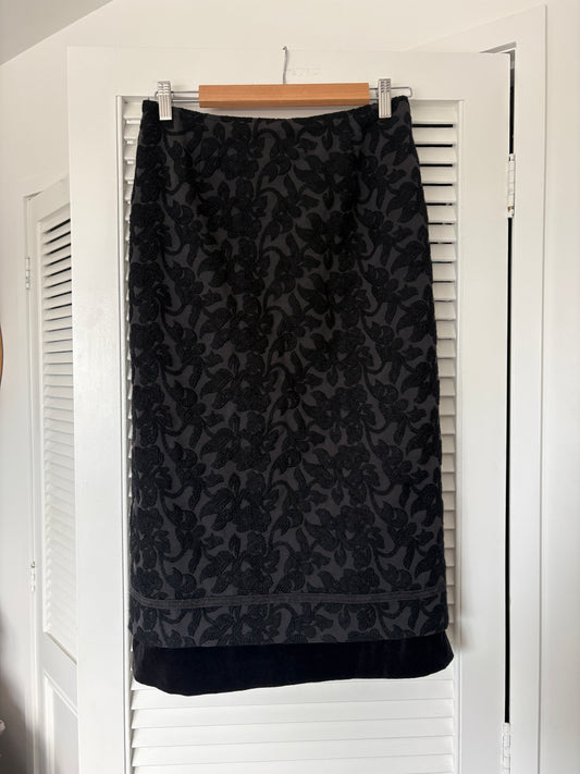 Zardi embroidered skirt, 8-10