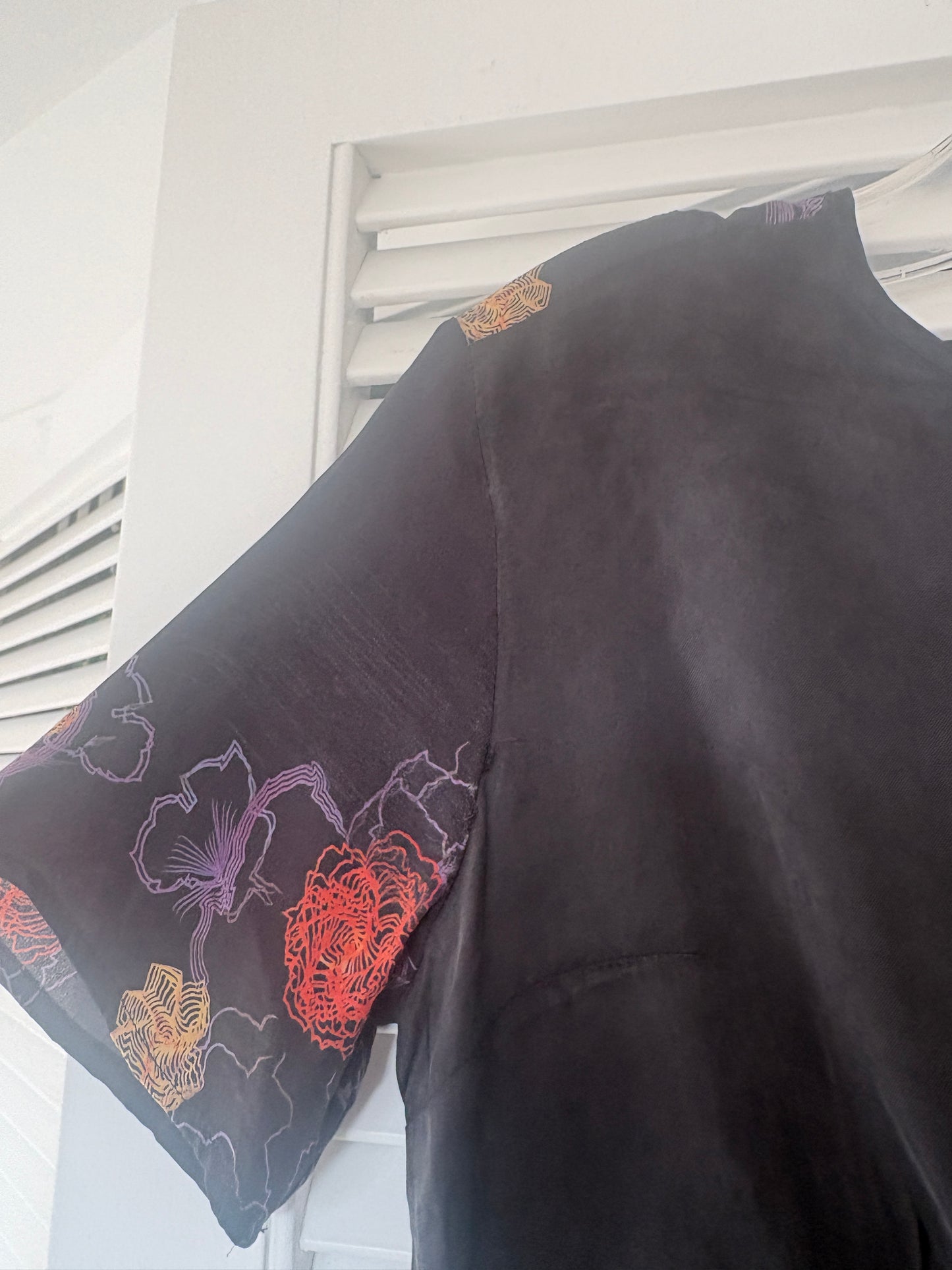 Silk dress, 8