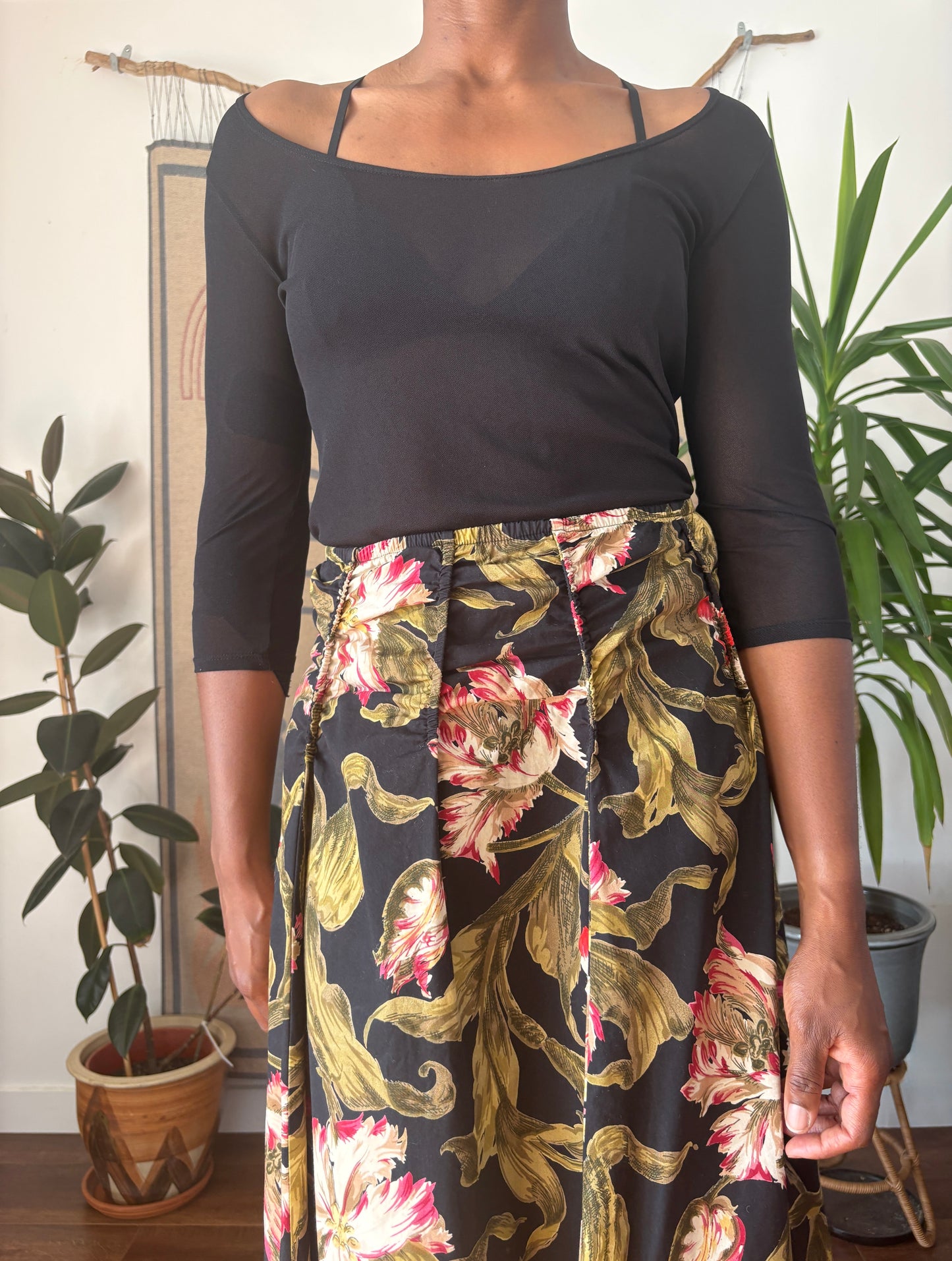 Repertoire sheer top, 10-12