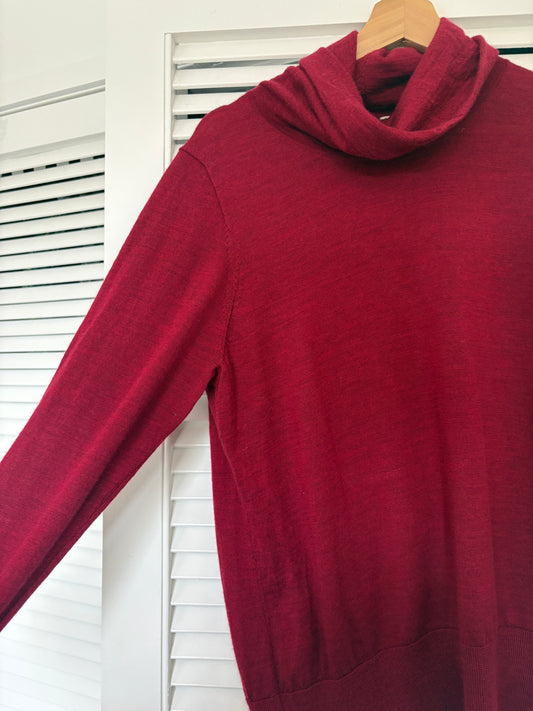 Wool polo neck, 10-12