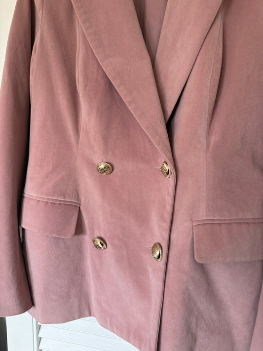 Ruby velvet jacket, 10