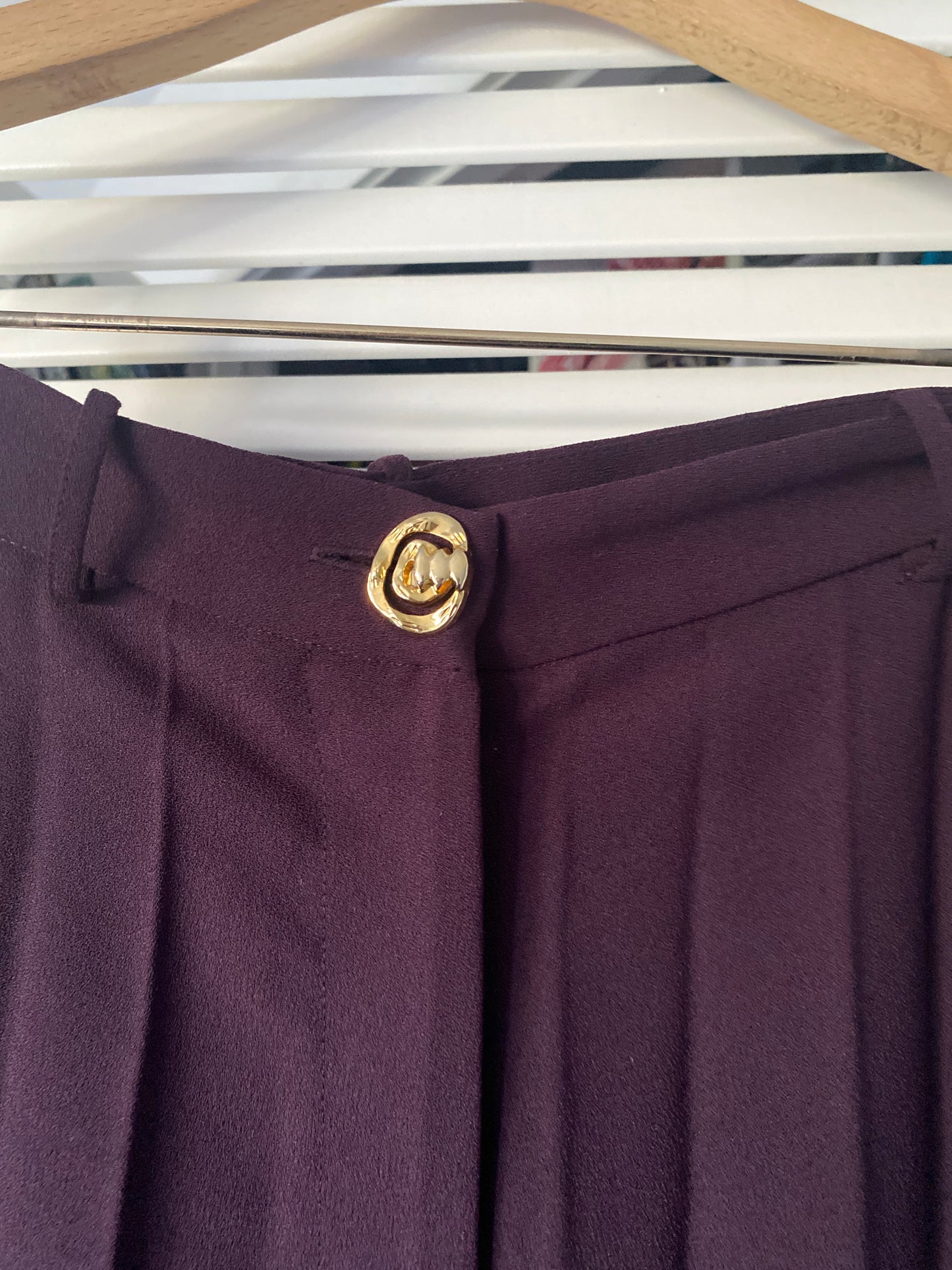 Zara pleated pants, 8