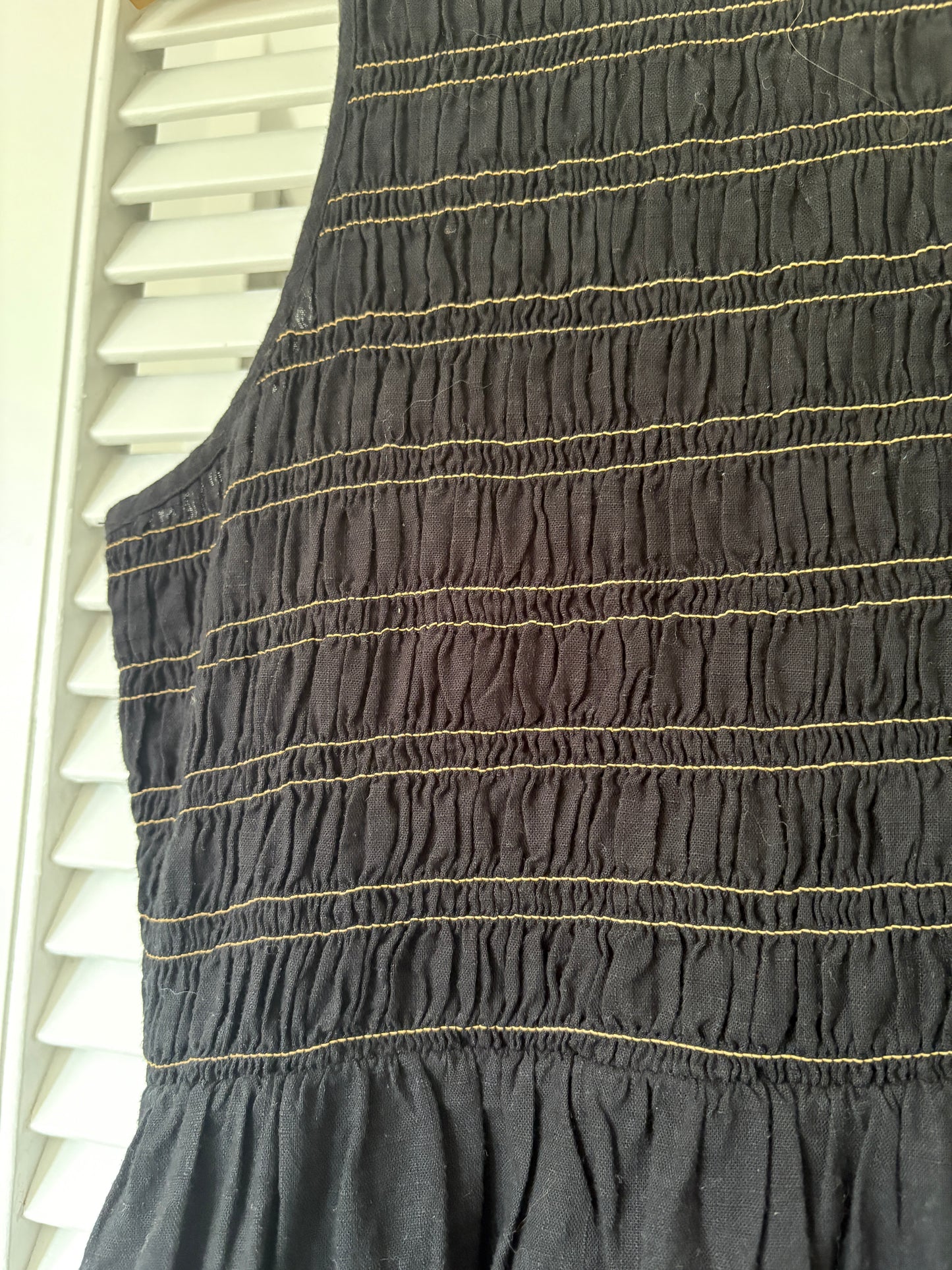 Black Cotton maxi, 10-12
