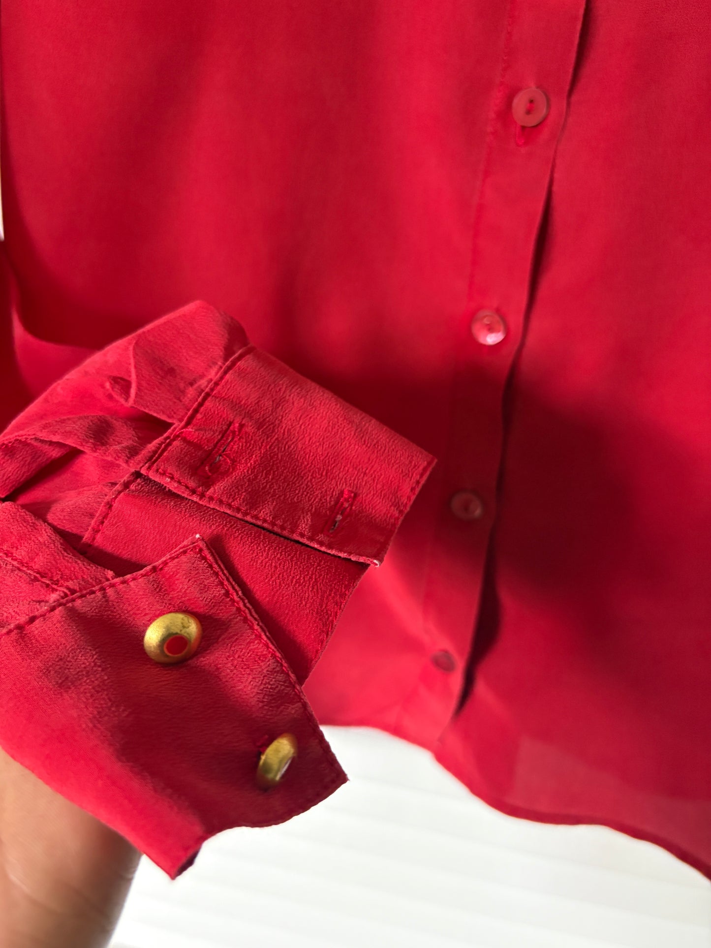 Kate Sylvester silk shirt, 10
