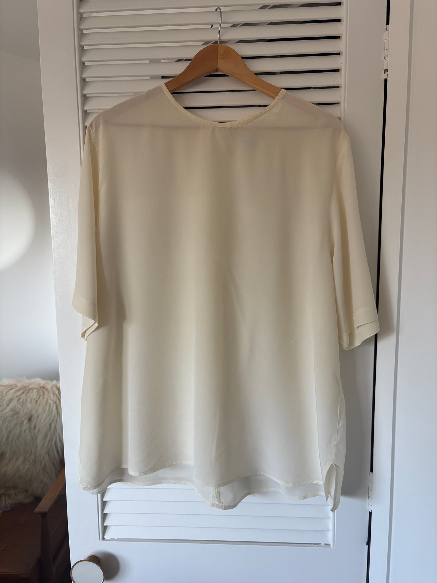 August Max Woman silk tee, 10-16