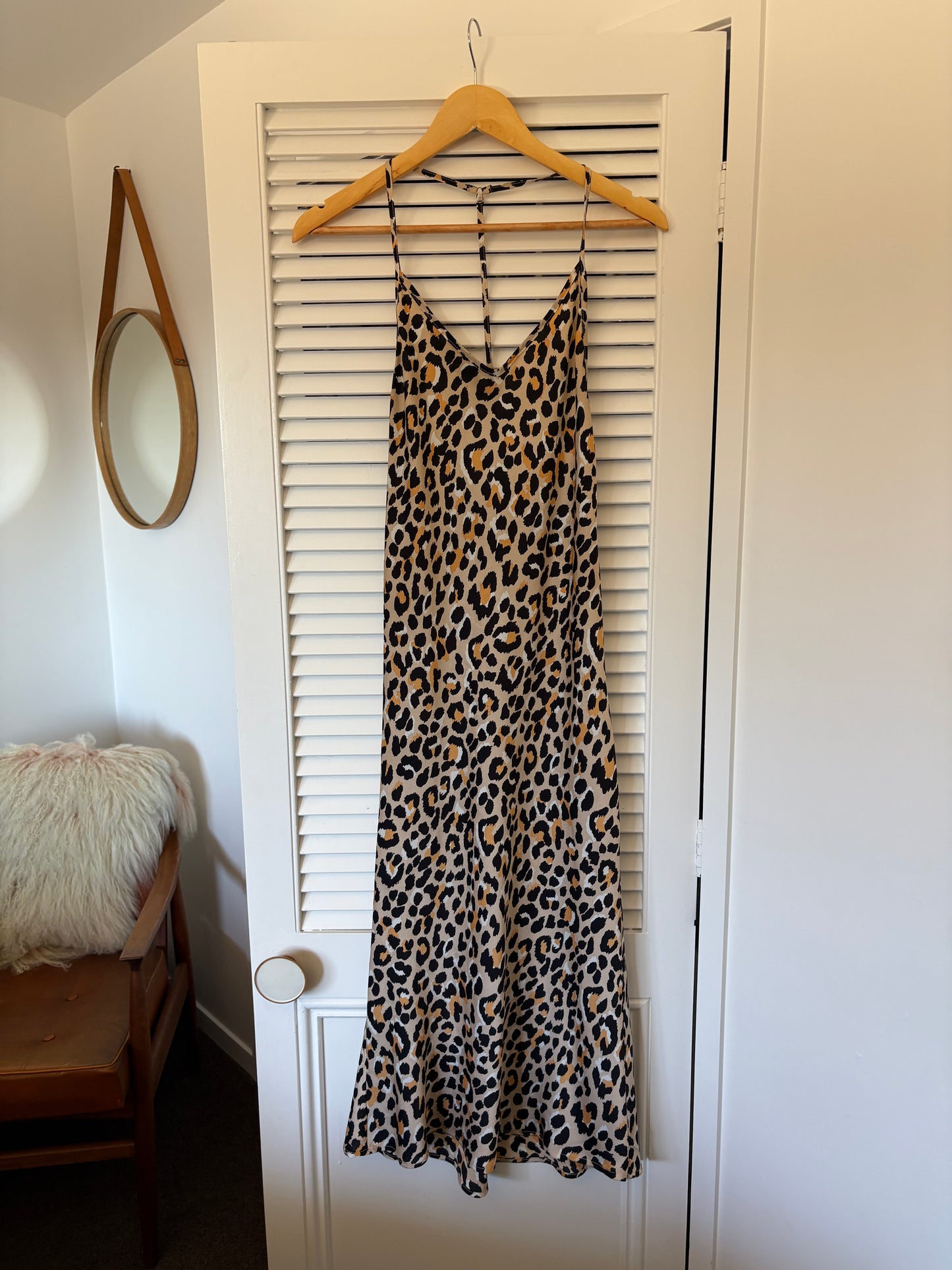 Ache leopard print dress, 10