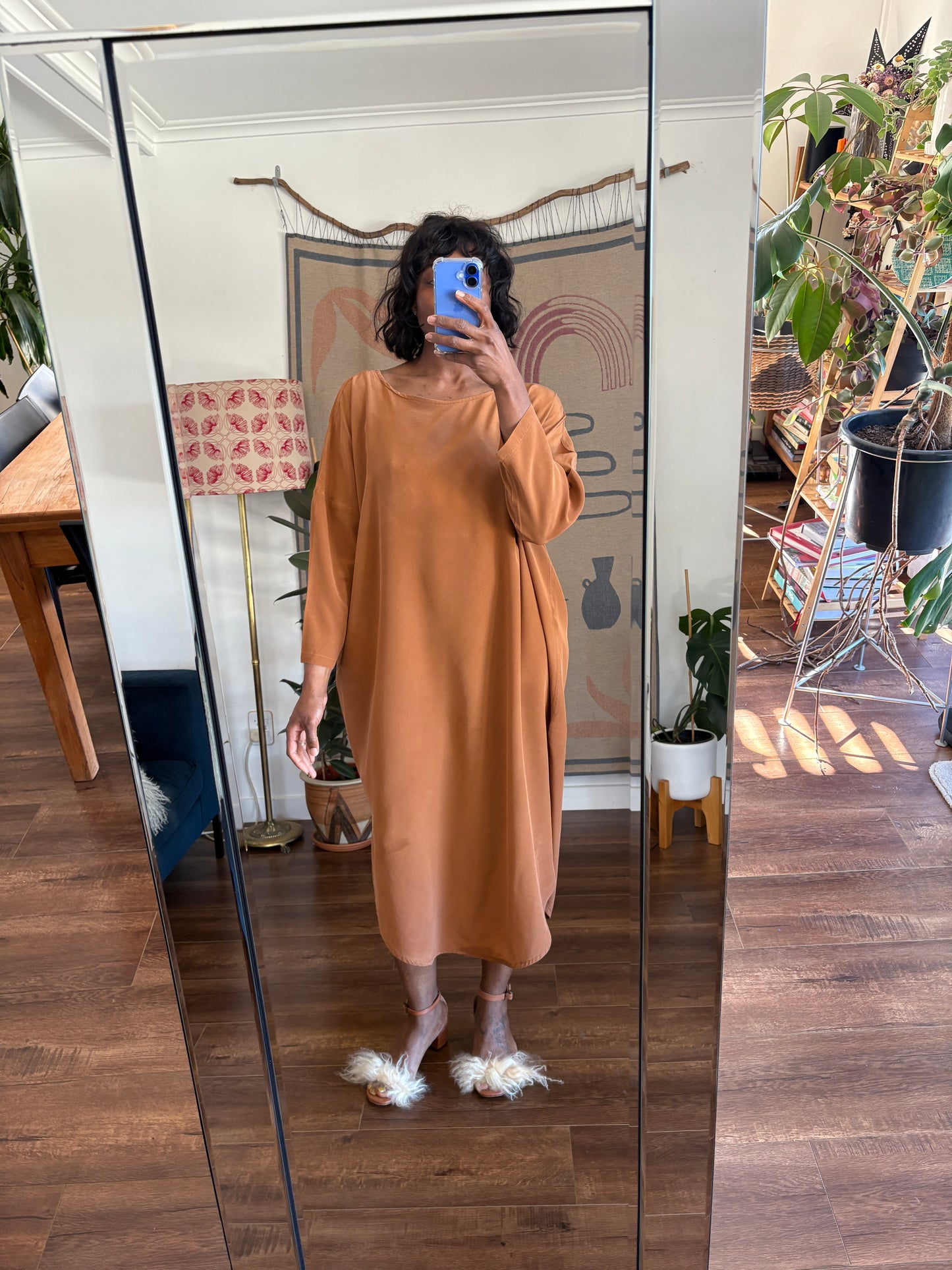 Ovna Ovich silk dress, 10-14 DODF