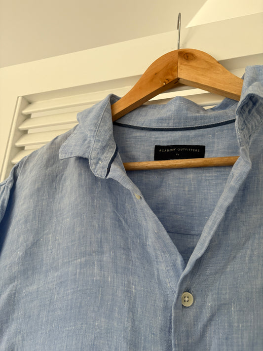 Academy Outfitters linen shirt, 10-18