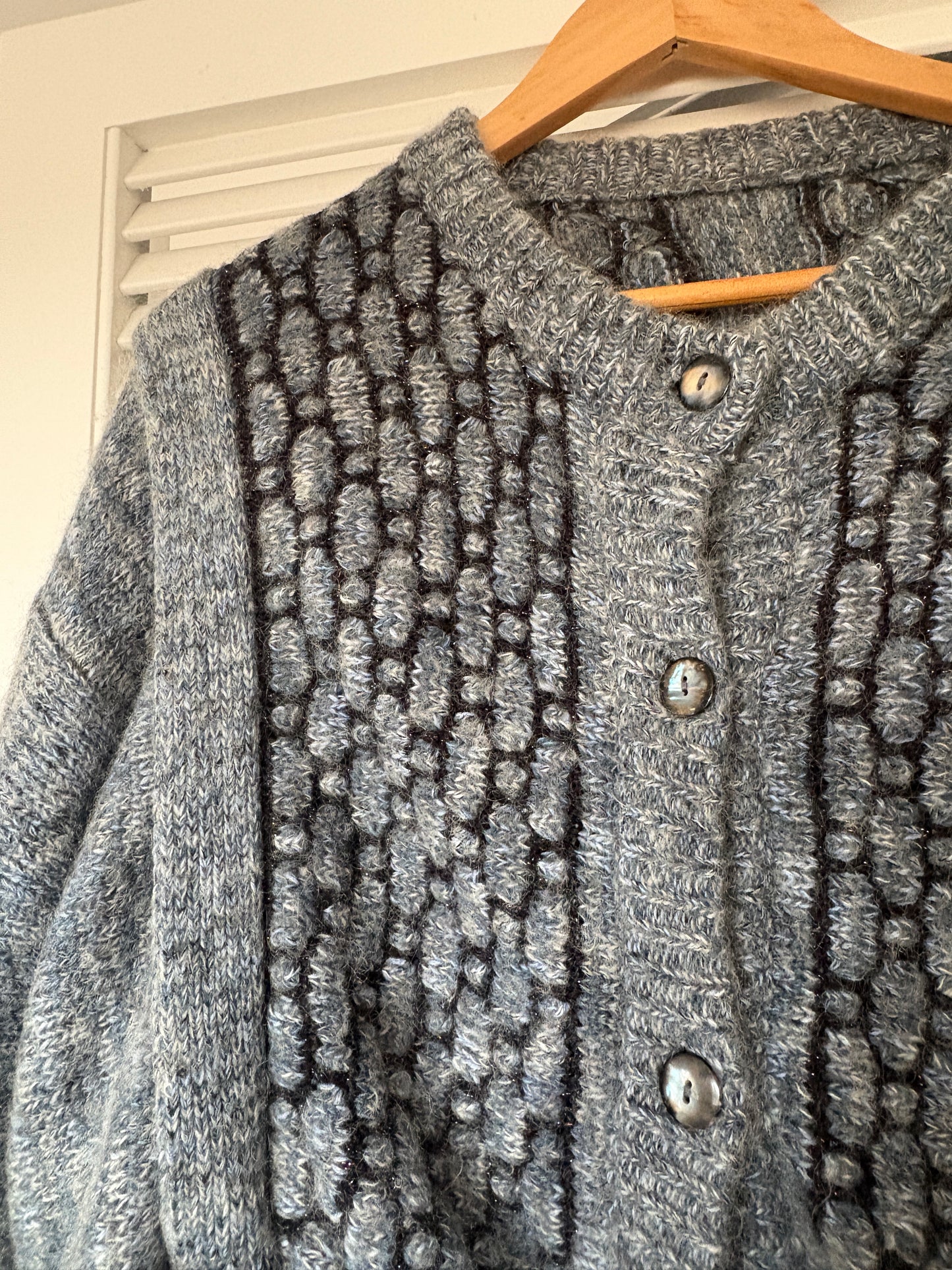 Hand knit cardi, 10-12