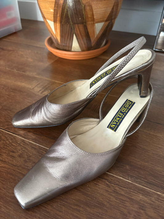 David Elman slingbacks, eu 38.5
