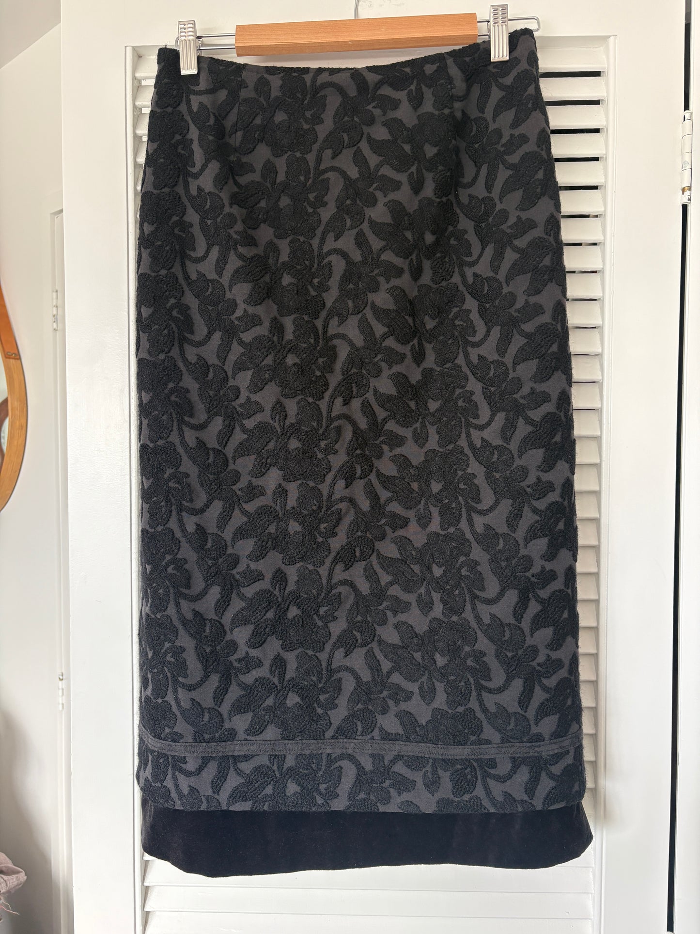 Zardi embroidered skirt, 8-10