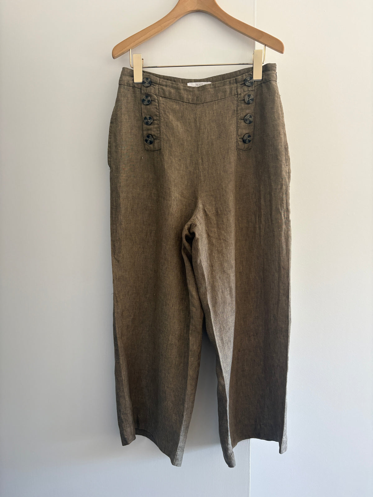 Zest linen pants, 8