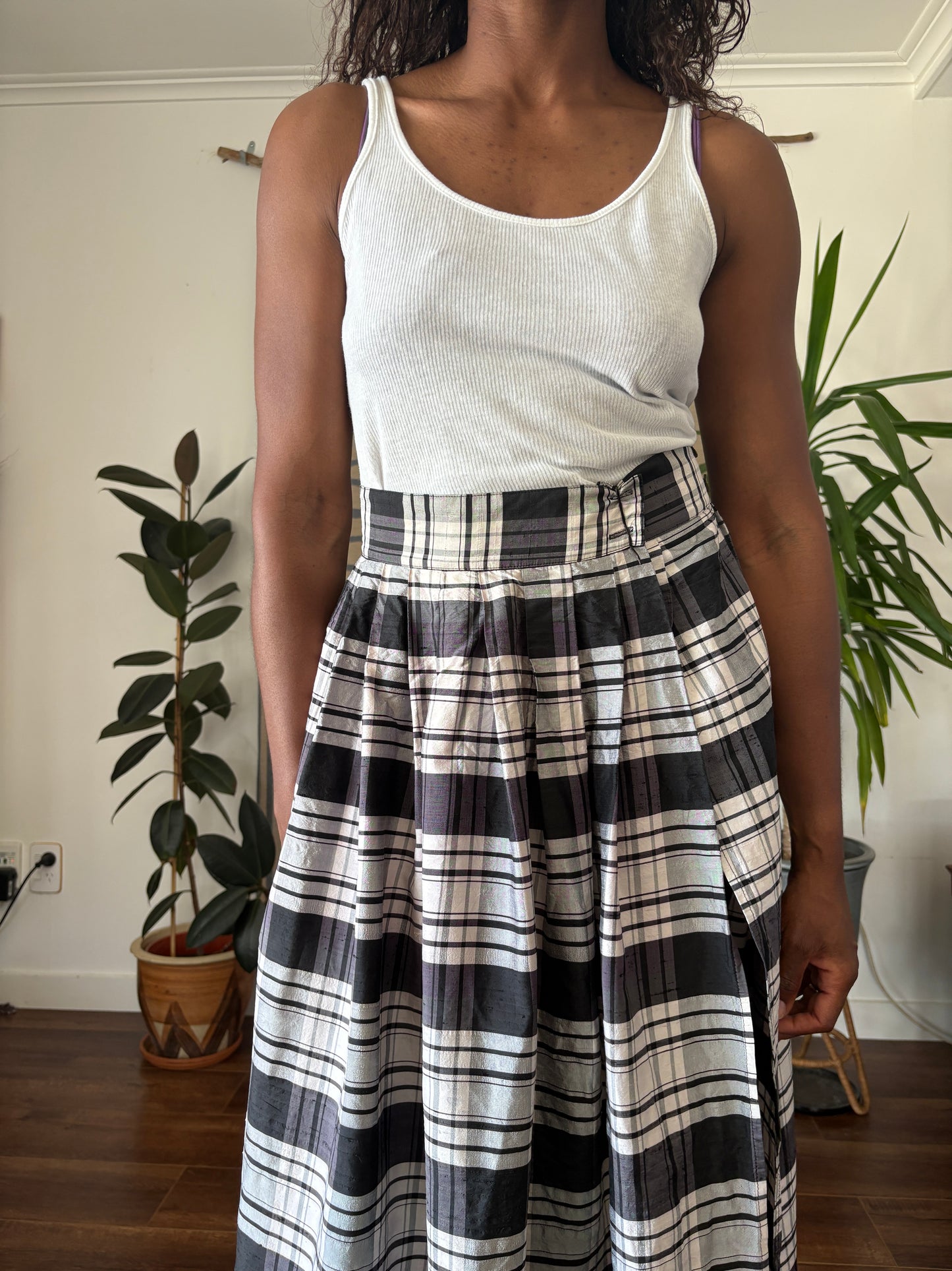 Laura Ashley vintage silk skirt, 6-8