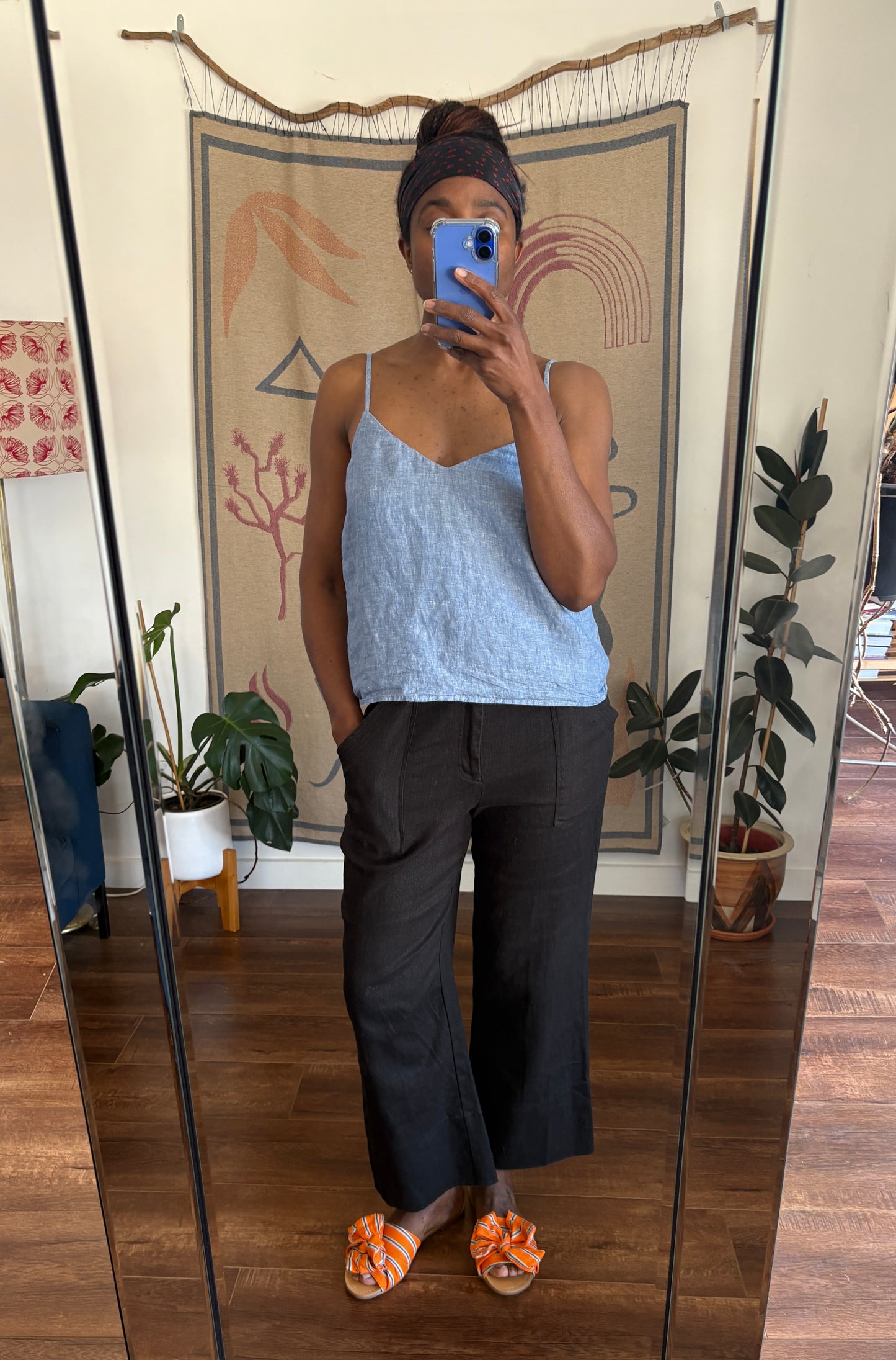 Max linen singlet, 12