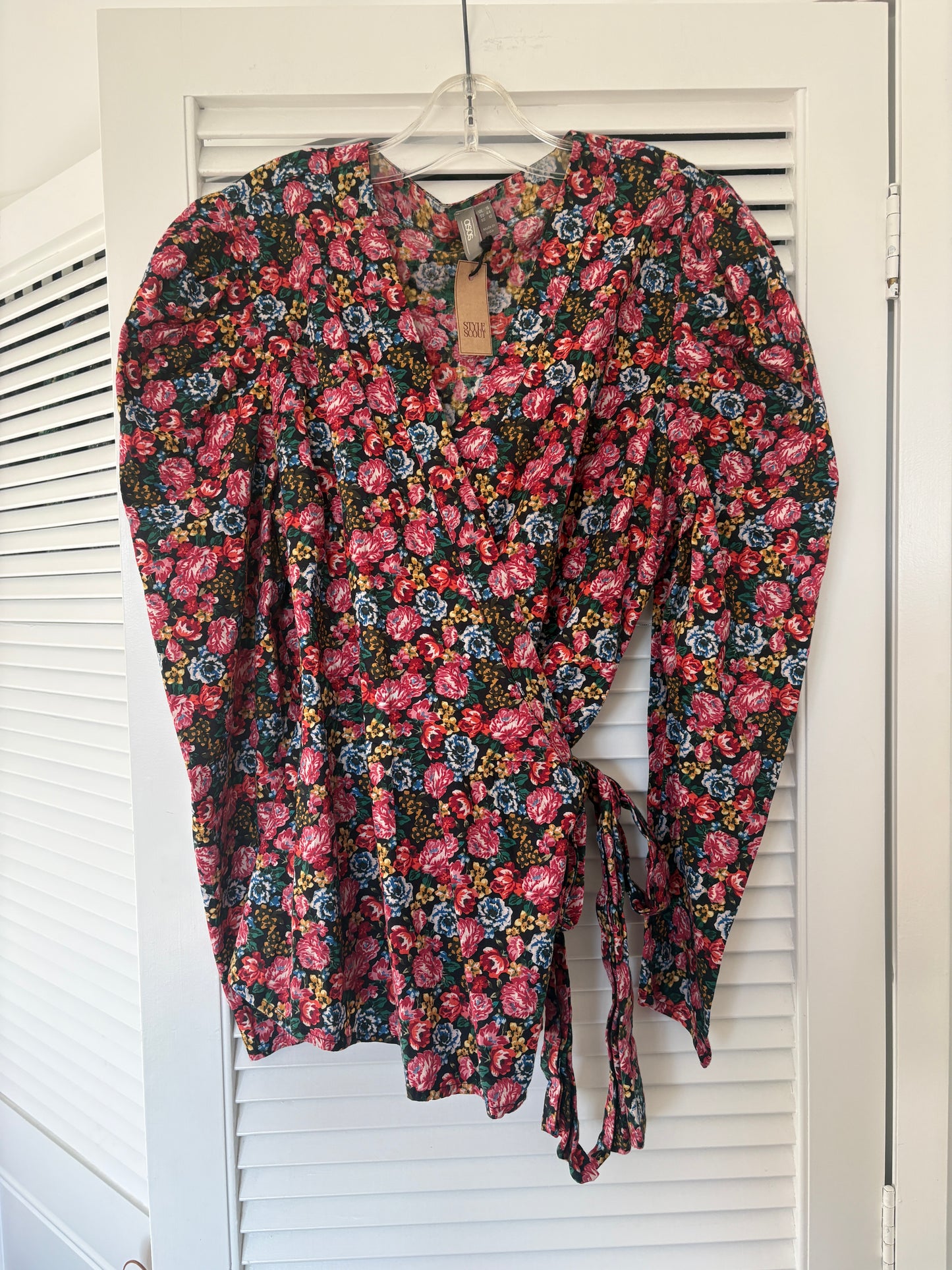 ASOS floral top, 16