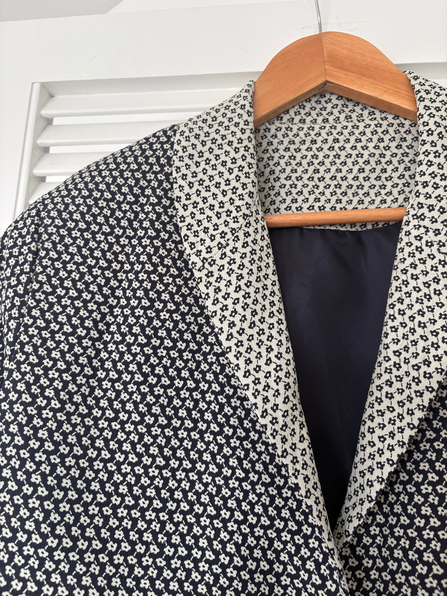 Floral print jacket, 10-12