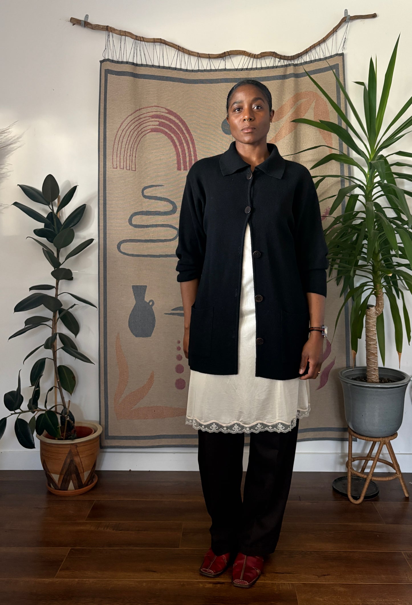 Sabatini wool cardi, 8-12