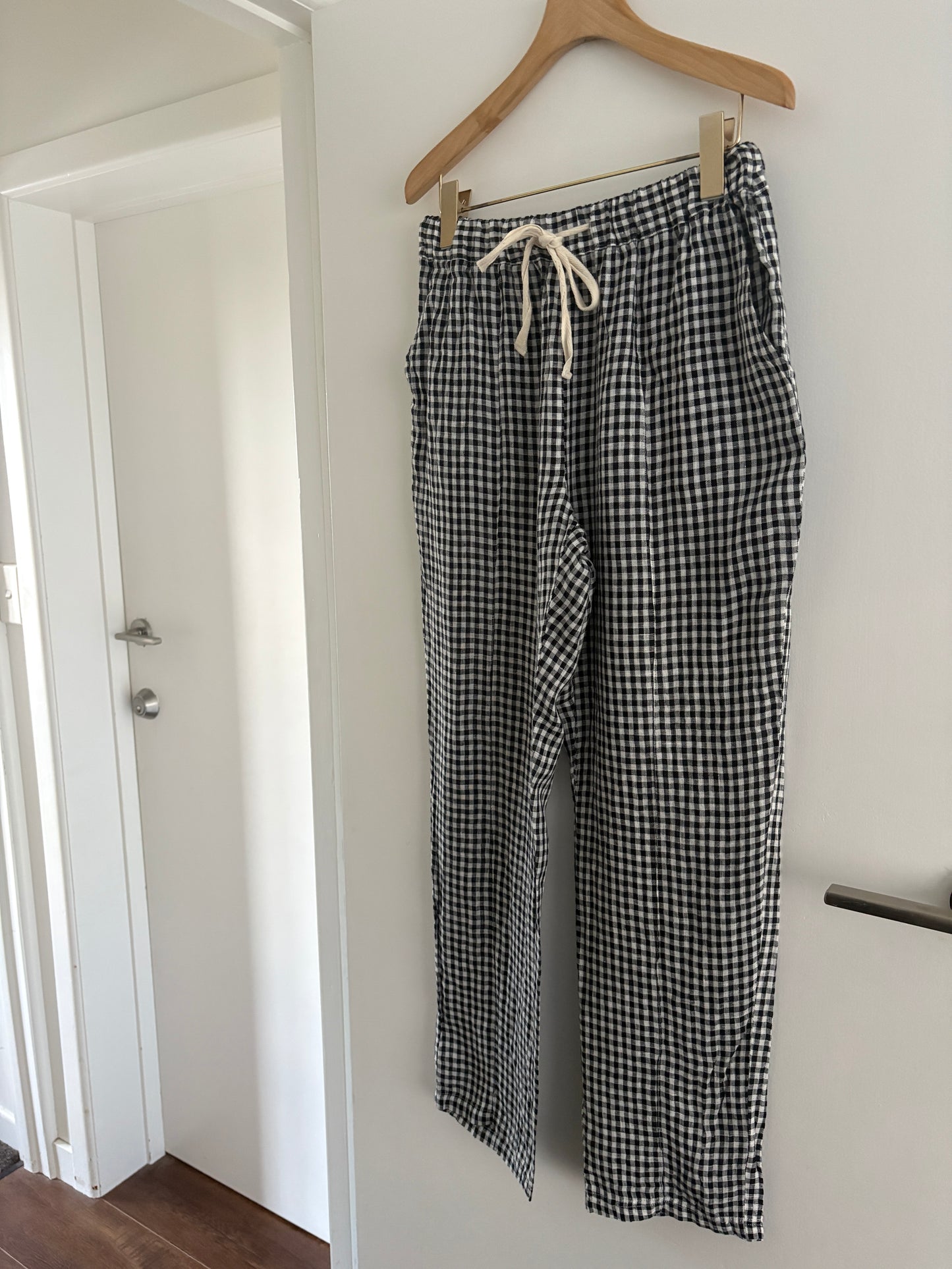 Hej-hej gingham pants, 8