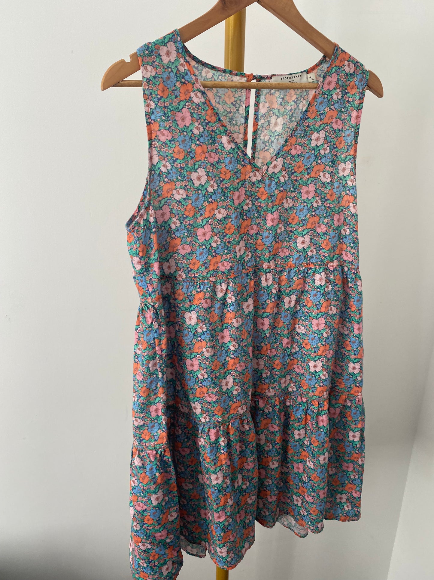 Sportscraft x Liberty linen dress, size 10