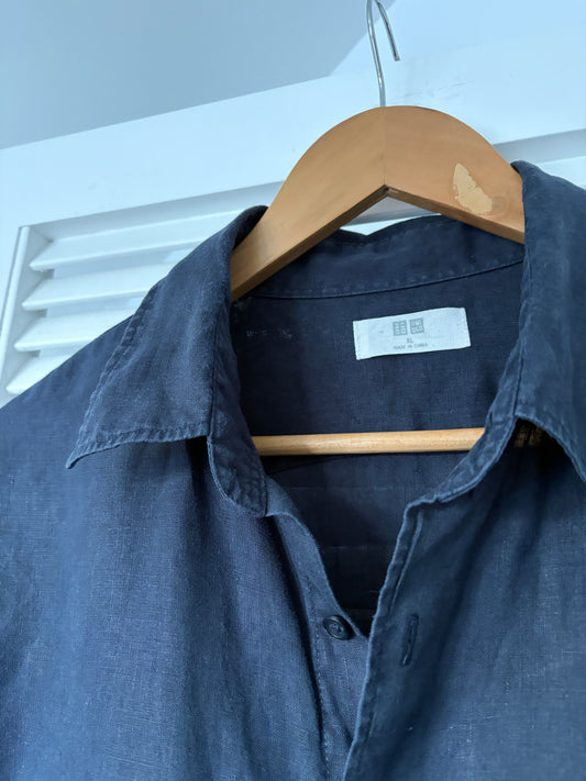 Uniqlo linen shirt, 14-16