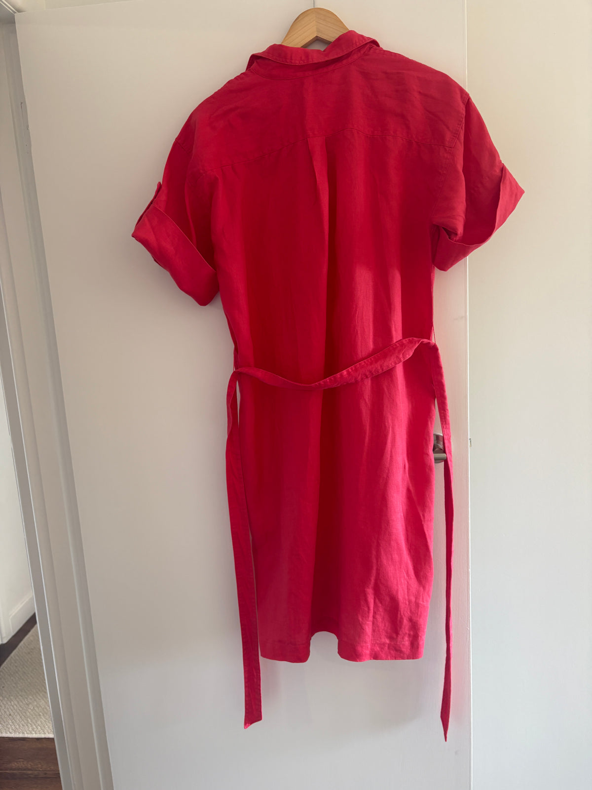Trenery linen dress, 12