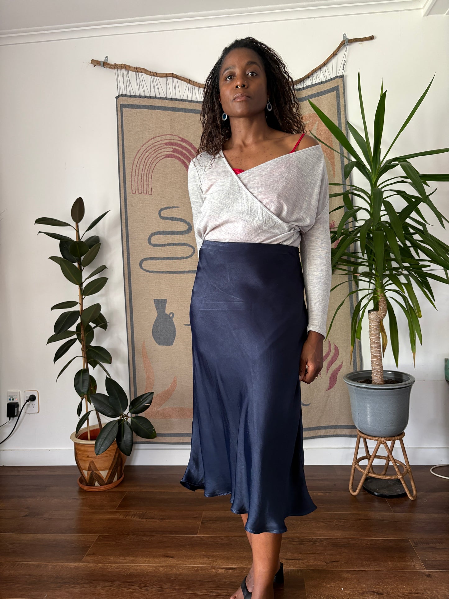 David Lawrence wool top, 14-16