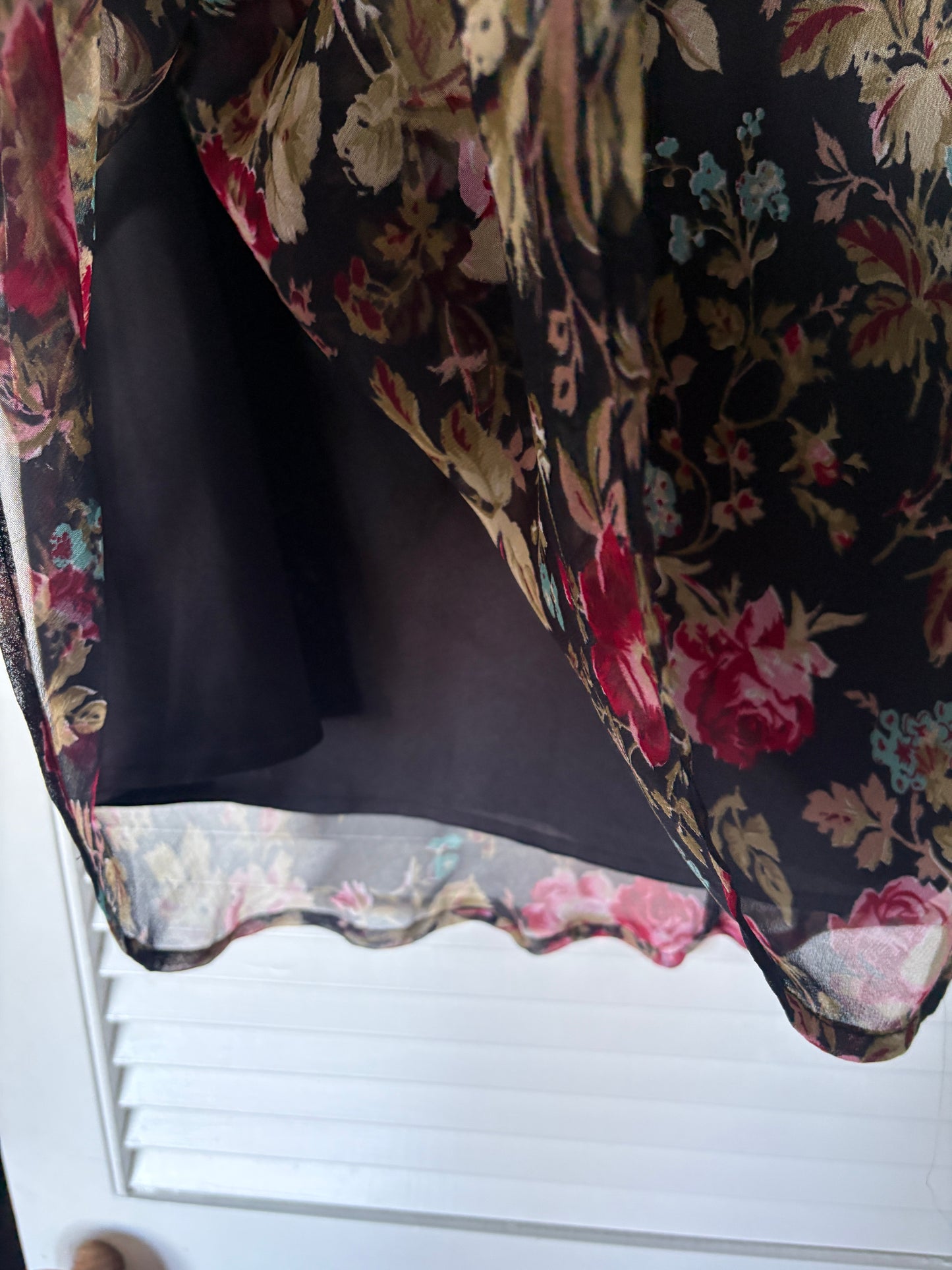 Katie Black skirt, 12