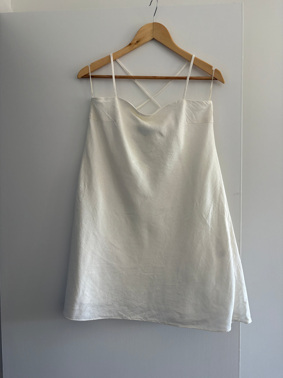 Zara linen-blend dress, 10