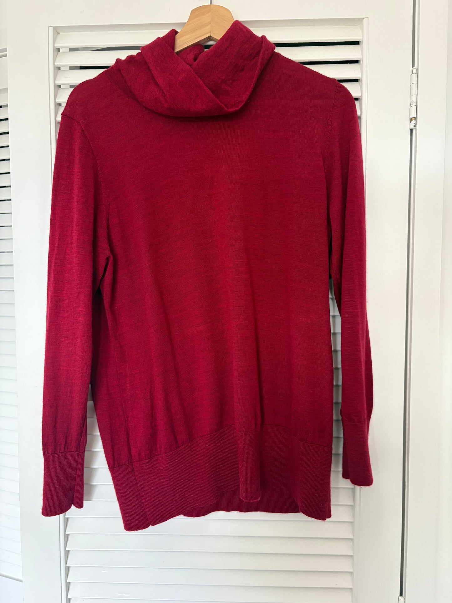 Wool polo neck, 10-12
