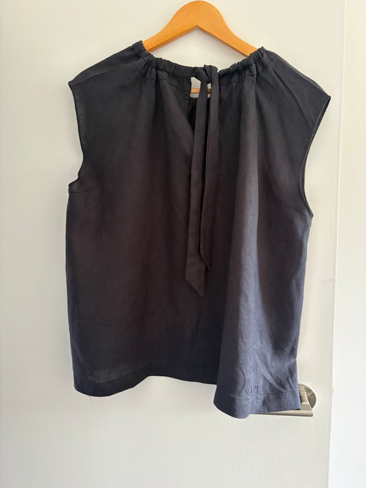 Zest linen top, 10-14