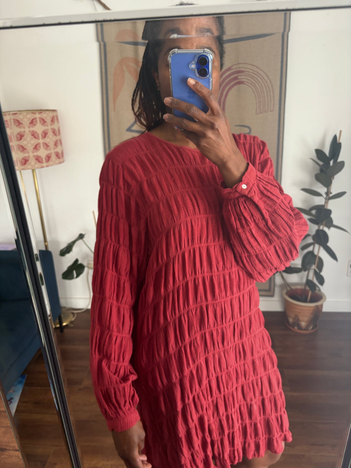 Max shirred dress, 16