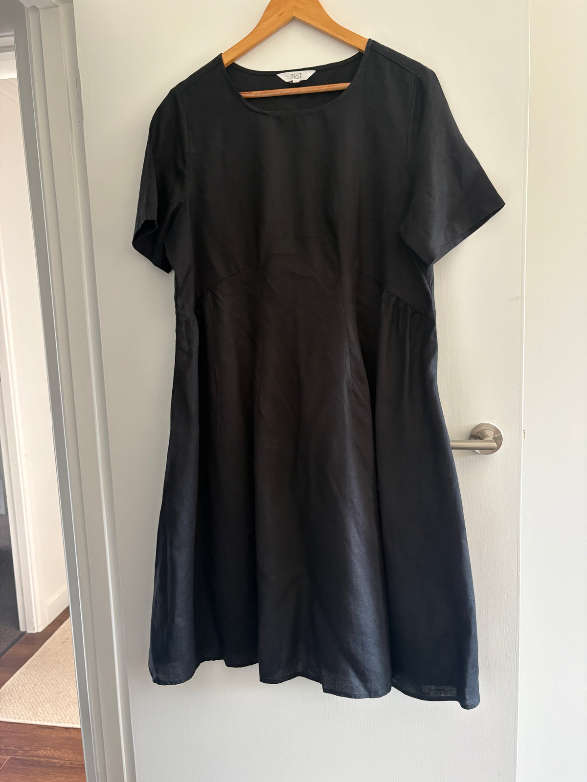 Zest linen dress, 12-14