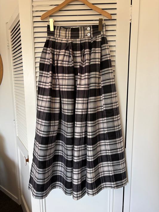 Laura Ashley vintage silk skirt, 6-8