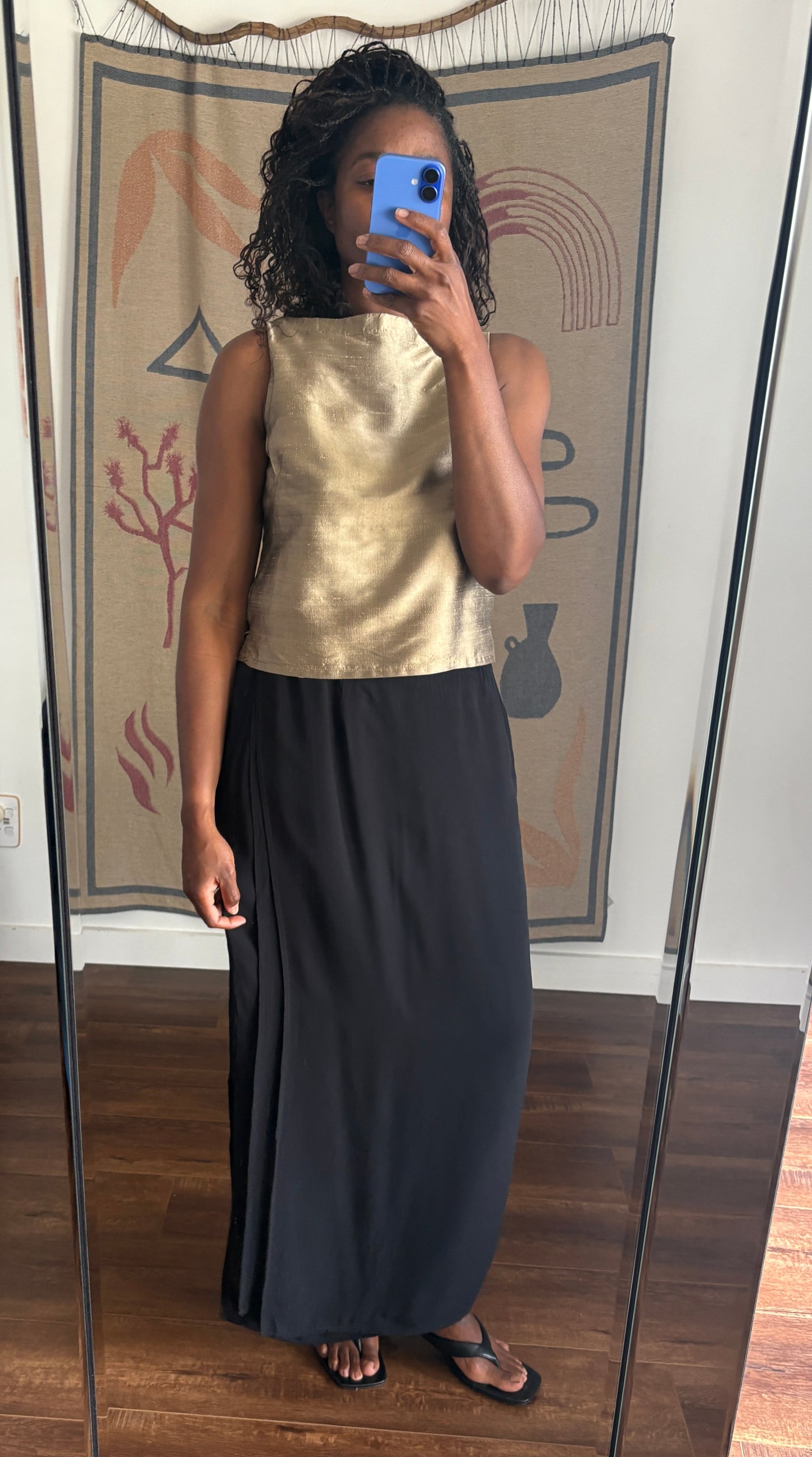 Holte silk top, 10