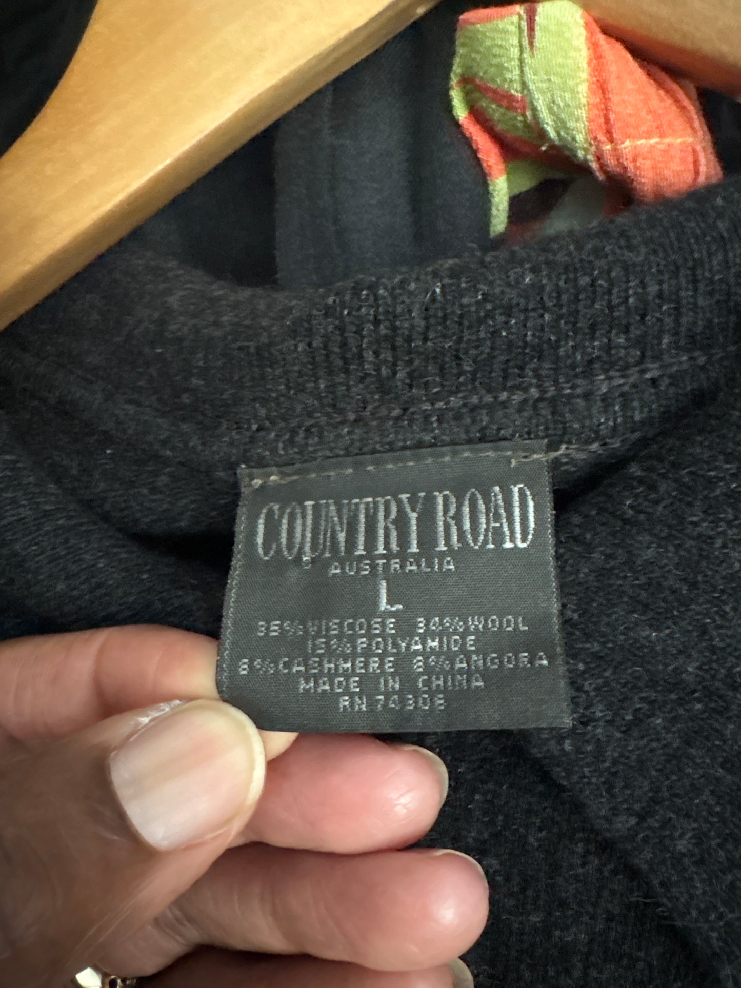 Country Road cardigan, 10-12