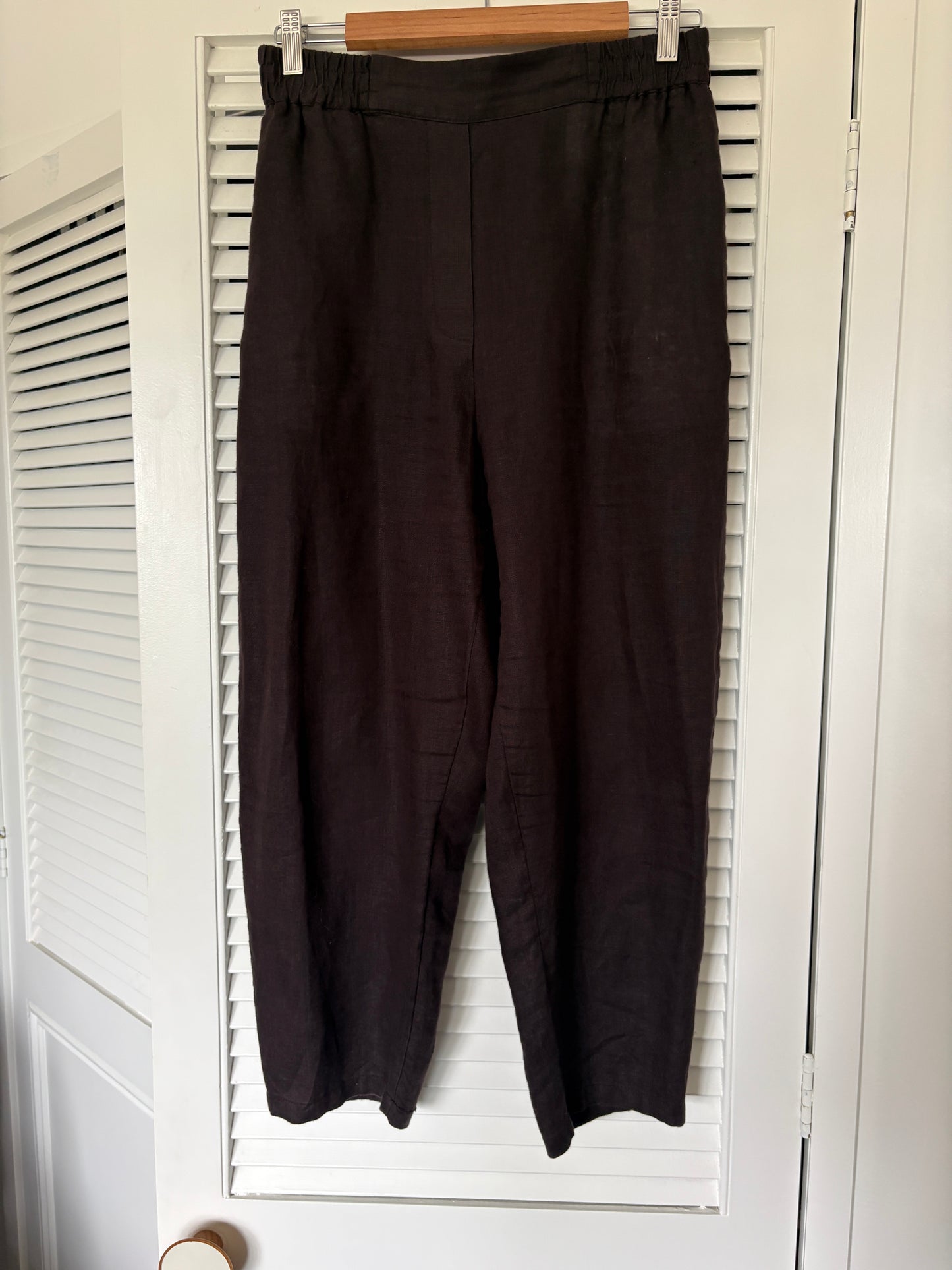 Zara linen pants, 10