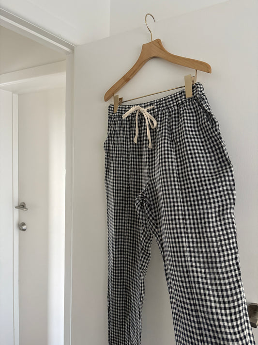 Hej-hej gingham pants, 8